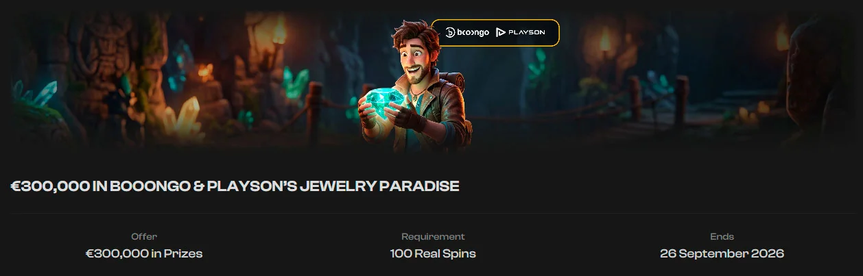 tournament jewelry paradise casino joka